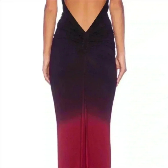 ISO young fabulous & broke super maxi ombré dress - Picture 2 of 5